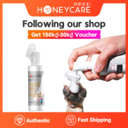Honeycare pet paw cleaning foam silicone brush head 150 ml pet foot