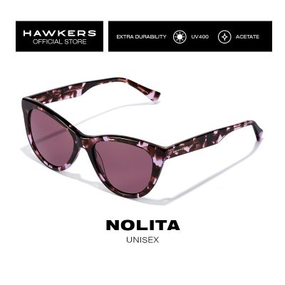 HAWKERS Purple Carey NOLITA Sunglasses for Women, femenine. UV400 Protection. Official product designed in Spain HNOL21CPX0