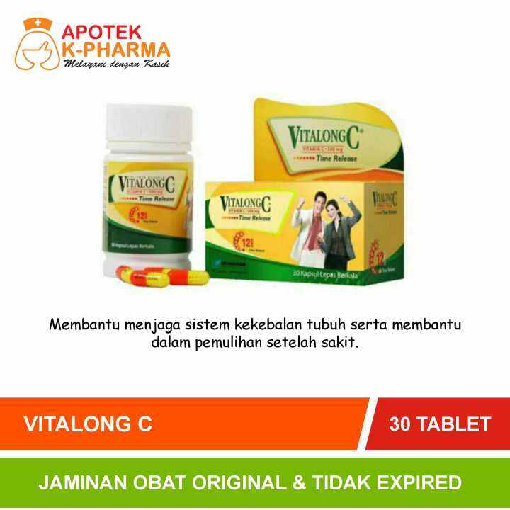 Vitalong C Isi 30 Tablet Obat Original Bernofarm | Lazada Indonesia
