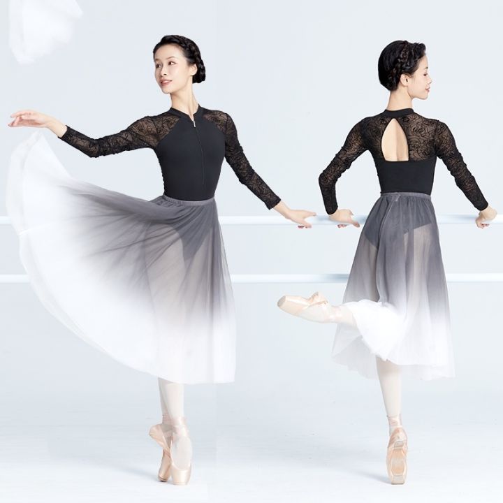 women-black-ballet-long-sleeve-leotard-practice-dance-costume-yoga-gymnastics-leotards
