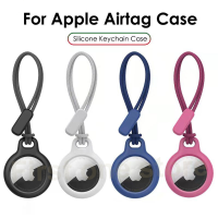 EEMD เคสซิลิโคนสำหรับ Apple Airtag ฝาครอบป้องกันพร้อมสายคล้องสมาร์ทเชลล์ติดตามอุปกรณ์ป้องกันการสูญหายป้องกันการตก