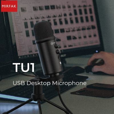 ไมโครโฟน MOZA USB CONDENSER MICROPHONE MIRFAK TU1 ไมโครโฟนตั้งโต๊ะ