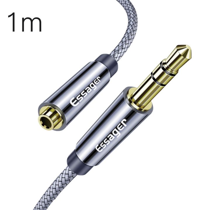essager-phone-earphone-extender-cable-3-5mm-extension-cord-headphone-headset-braided-audio-cable-2-meter