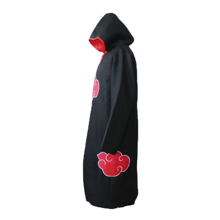 halloween-3pcs-per-set-akatsuki-cosplay-ninja-cloak-embroidery-costume-adult-children-party-headband-accessories-115-xxl