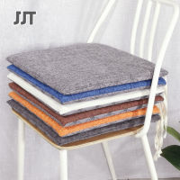 JJT เบาะรองนั่ง40*40ซม. ที่รองนั่งทรงสี่เหลี่ยม เบาะรองเก้าอี้ เบาะรองหลัง หนานุ่มนั่งสบายๆ น้ำหนักเบา พกพาสะดวก มีหลายสีให้เลือก