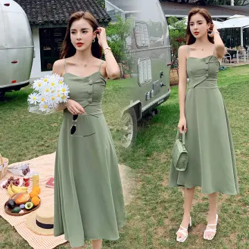 Lazada green cheap dress