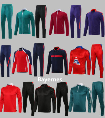 2122 Full zipper football sports jacket , half zipper football training suit , SANEES soccer jersey suit , winter sports suit