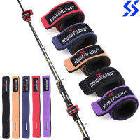 Sougayilang 5 Colors Portable Fishing Rod Belt Holder Anti-slip Tie Fishing Accessories