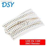 ﺴ 100PCS 1206 5 1/4W SMD Resistor 0R 10M 0 1 10 100 150 220 330 Ohm 1K 2.2K 10K 100K 0R 1R 10R 100R 150R 220R 330R 1M 10M