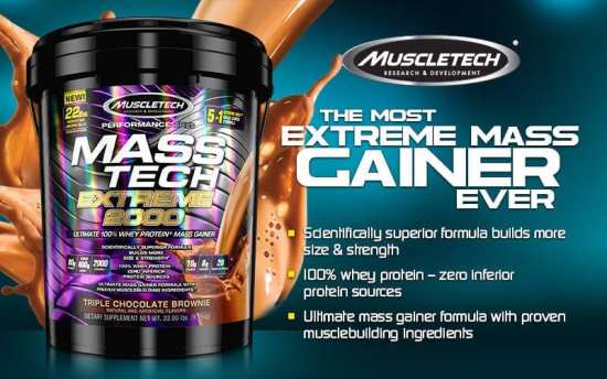 Hcmlấy mã giảm thêm 30%sữa tăng cân tăng cơ nhanh muscletech mass tech - ảnh sản phẩm 3