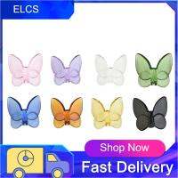 El 3C SHOP เครื่องประดับรูปผีเสื้อบ้านใส,เครื่องประดับ6.5*8*3ซม. ป้องกันริ้วรอยป้องกันการตก