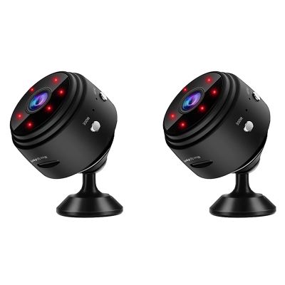 2X IP Camera HD1080P Home Security Wireless Wifi Mini Camera Small CCTV Infrared Night Vision Motion Detection
