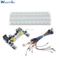 【YD】 3.3V/5V MB102 Breadboard power module MB-102 830 points Solderless Prototype Bread board kit  65 jumper wires