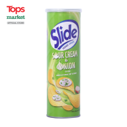 Snack Khoai Tây Slide Vị Kem Chua Và Hành 100G