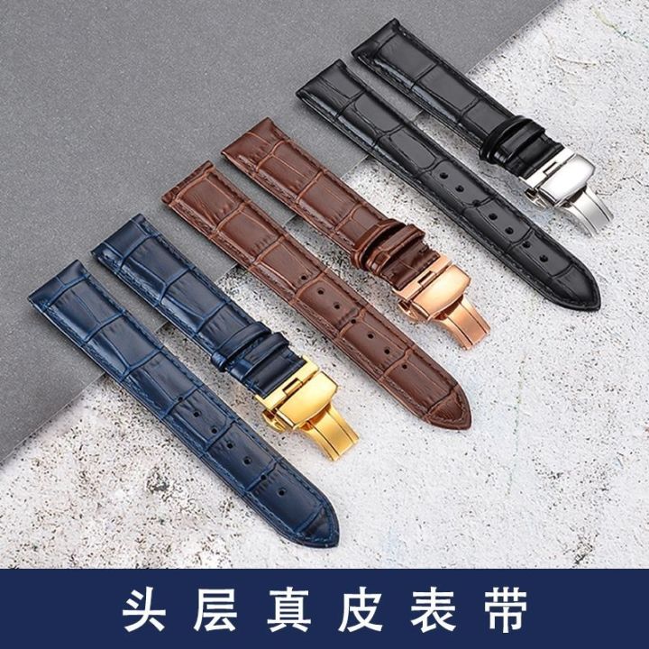 hot-sale-strap-for-men-and-women-real-belt-butterfly-buckle-accessories-suitable-omega-king-dw-watch