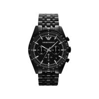 นาฬิกาข้อมือผู้ชาย ARMANI Sportivo Black Stainless Steel Bracelet Men Watch AR5989