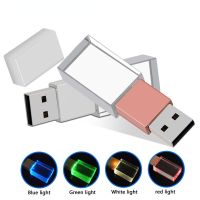 Usb คริสตัล3D 4GB 8GB 16GGB 32GB 64GB ไดร์ฟปากกา Usb แฟลชกระจกโปร่งแสง USB แฟลชไดรฟ์ Pendrive 2.0 Shensong