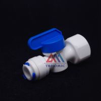 【New-store】 Aesthetic Flaunt 3/8 "Inline Quick Fitting,1/2" Female Thread Ball Valve Quick Fitting Connection Aquarium RO Water Filter Reverse Osmosis System