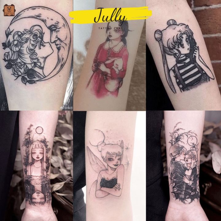 Với phong cách cực kỳ chất, hình xăm anime mini của Jully Tattoo là lựa chọn thích hợp cho những ai yêu thích anime và muốn có một hình xăm độc đáo. Chúng tôi cung cấp các hình ảnh anime mini đầy màu sắc và đẹp mắt để bạn thể hiện đam mê của mình.