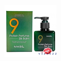 (กล่องเขียว Original) Masil 9 Protien Perfume Silk Balm 180mL บาล์มฟื้นบำรุงและปกป้องผมจากความร้อนในหนึ่งเดียว อุดมด้วยโปรตีน 9 ชนิด กลิ่นหอม ใช้ง่าย ไม่ต้องล้างออก