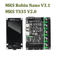 Makerbase Mks Robin นาโนเครื่องพิมพ์3d V3นกอินทรี32บิต168Mhz F407บอร์ดคอนโทรล Mks Ts35 V2 Usb หน้าจอสัมผัส Tft