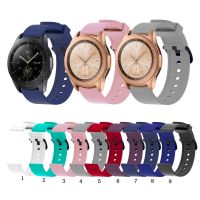 sdfdfsgs Fashion Silicone Watch Strap Band For Samsung Galaxy Watch 42mm For Active 2 Replacement Sports Bracelet 20mm Wrist strap