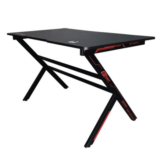 GAMING DESK (โต๊ะเกมมิ่ง) NUBWO ND-600S (RED) (ASSEMBLY REQUIRED)