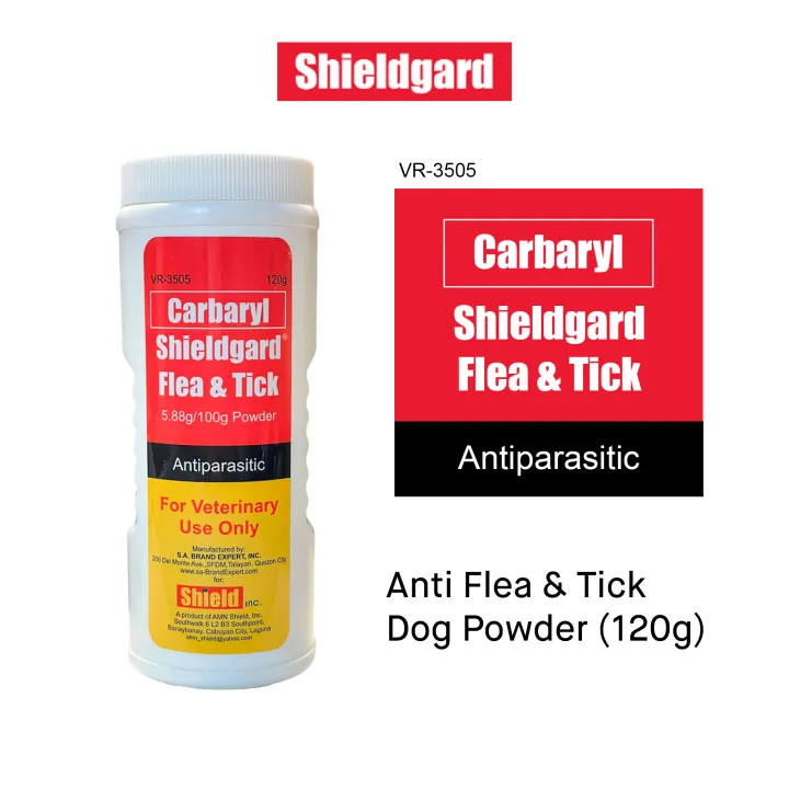 Shieldgard Carbaryl Flea and Tick Antiparasitic Powder (120g) Lazada PH