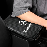 รถ Central Armrest กล่องป้องกัน Pad คอนโซลที่เท้าแขนเบาะรองนั่งอุปกรณ์เสริมสำหรับ Mercedes Benz Class C Class E GLB GLK W212 211 124 210 GLC GLE CLA W205 213