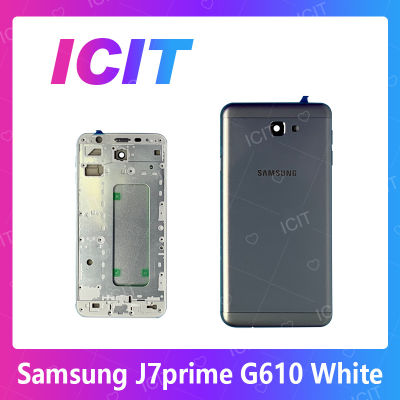 Samsung J7Prime/G610 อะไหล่บอดี้ เคสกลางพร้อมฝาหลัง Body For samsung j7prime/g610 อะไหล่มือถือ คุณภาพดี สินค้ามีของพร้อมส่ง (ส่งจากไทย) ICIT 2020