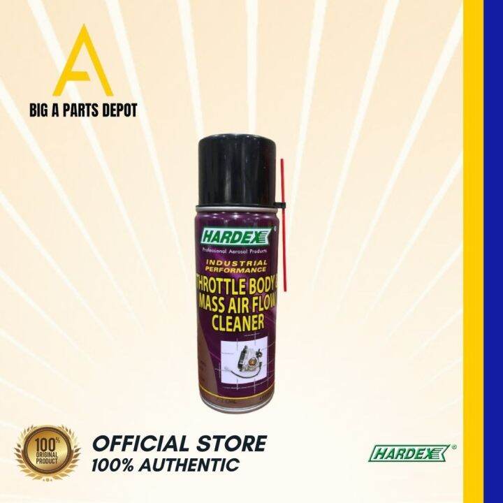 HARDEX Throttle Body and Mass Air Flow Sensor Cleaner 400ml Lazada PH