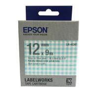 HOME Office 
					เทปพิมพ์อักษร 12 มม. เทาพื้นเทปสีฟ้าใส Epson LK-4CAY
				 อุปกรณ์สำนักงาน