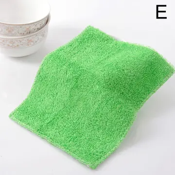 China Household Cleaning Wiping Rags Dish Washing Rag Bamboo Dish Cloth  Manufacturer and Supplier