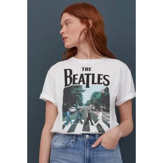 H&m cheap band tees