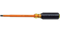 Klein Tools 602-7-INS Flathead Screwdriver, 5/16-Inch Cabinet Tip, Insulated, 7-Inch Shank 7-Inch Shank 5/16-Inch Cabinet Tip