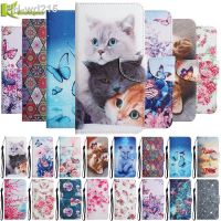 Painted Leather Phone Case For iPhone 11 7 8 Plus Case on sFor iPhone XR SE 2020 X XS 12 13 11 Pro Max Mini 6 6S Wallet Cover