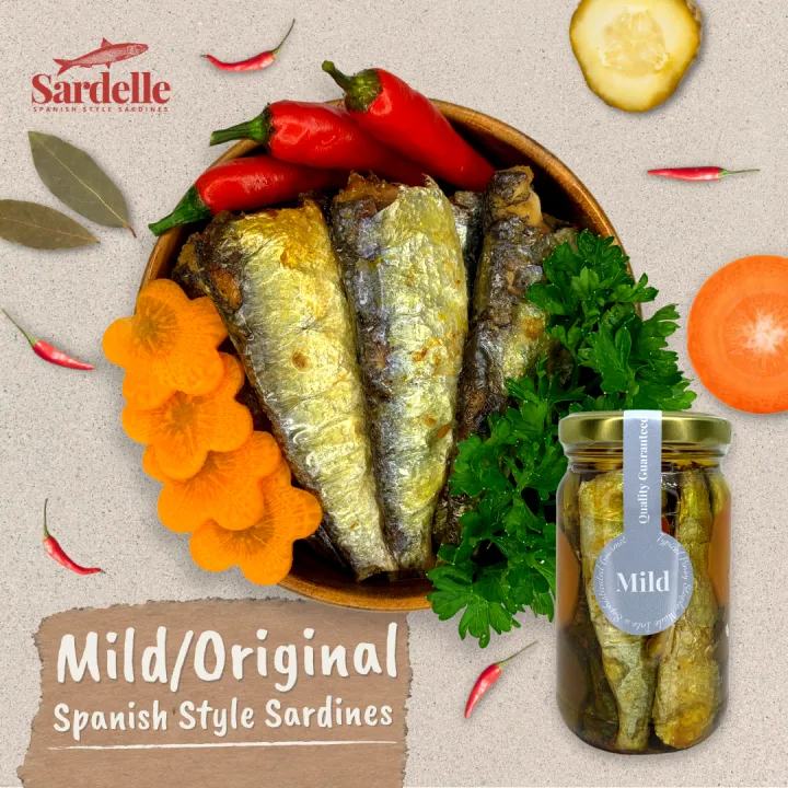 Sardelle Mild/Original Premium Spanish Style Sardines in Corn Oil