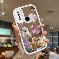 เคสสำหรับ OPPO A31 2020เคสกระจกแมวน่ารัก2023โทรศัพท์กันกระแทกฝาหลังลวดลายใหม่ฝาครอบป้องกันกล้องคลุมทั้งหมดปลอกซิลิโคน