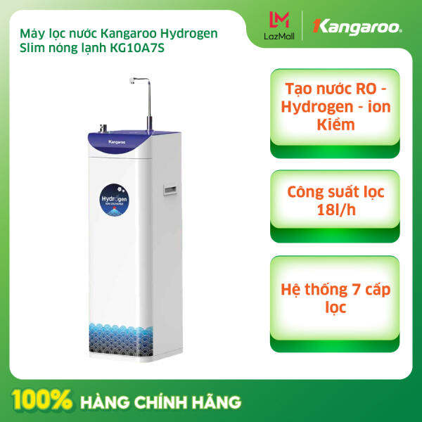 Máy lọc nước Kangaroo Hydrogen Slim nóng lạnh KG10A7S