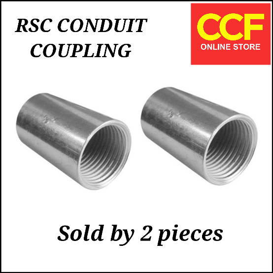 Rsc Conduit Coupling Copling Steel 1 2 Sold Per 2 Piece Lazada Ph