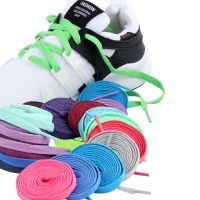 1Pair Flat Shoelaces for Sneakers 26colors Fabric Shoe laces White Black Shoe lace Boot Laces for Shoes Classic Soft Shoestrings