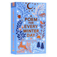 A poem for every winter day English original a poem for every winter day childrens English poetry enlightenment teenagers extracurricular reading materials season theme poetry parent-child reading Allie esiri