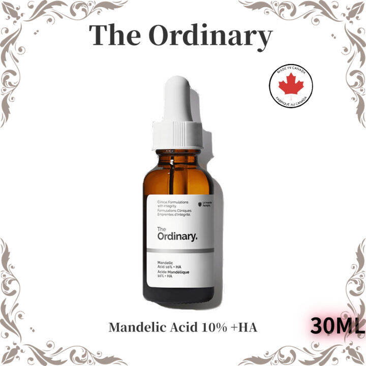 The Ordinary Mandelic Acid 10% + HA [30ml] | Lazada PH