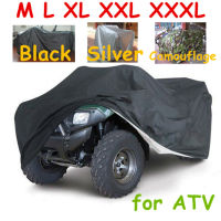 ทุกขนาด 3 สี Universal ATV Cover All Terrain Vehicle ชายหาดรถจักรยานยนต์ปกป้องกันน้ำ Anti-UV กันฝุ่น ATV Quad Cover