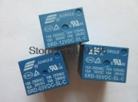 【✆New✆】 wuji39292 5ชิ้นรีเลย์ Srd-12vdc-sl-c Srd-5vdc-sl-c Srd-24vdc-sl-c Srd-48vdc-sl-c 10a 12V 24V 48V 5pin 250vac