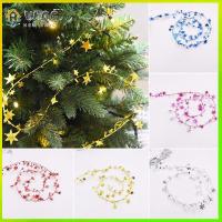 VHGG Fashion DIY Craft Wedding Supplies Xmas Ornament Hanging Star Pine Garland Christmas Tree Decor