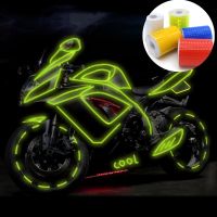 1 Roll 5cm*1m Car Reflective Tape Sticker Safety Mark Car Self Adhesive Warning Tape Motorcycle Car Decal Frame Racing Stripe Safety Cones Tape