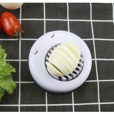 SAMEPLE ทำความสะอาดได้ง่าย เครื่องตัดไข่ ฟังก์ชั่นที่หลากหลาย การตัดเครื่องแบบ เครื่องแยกไข่ ทนทานต่อการใช้งาน ลวดเหล็กคม อุปกรณ์ในครัว อุปกรณ์สำหรับห้องครัว