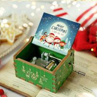 Newest design Merry Christmas music theme music box Halloween Jurassic Park music box toy new year Christmas gift