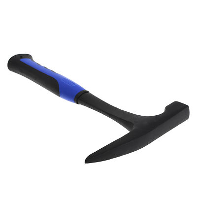Rock Pick With Flat Tip Shock Reduction Grip Geological Stratigraphic Hammer
